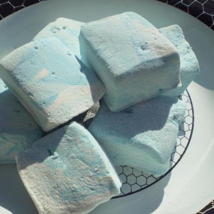 Blue Raspberry Marshmallows Handcrafted Gourmet..