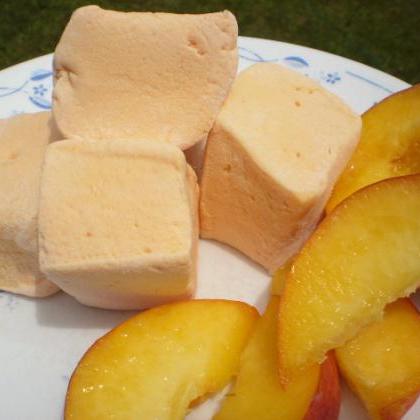 Peach Marshmallows Homemade Sweets