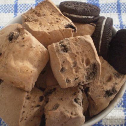 Chocolate Cookies And Creme Marshmallows..