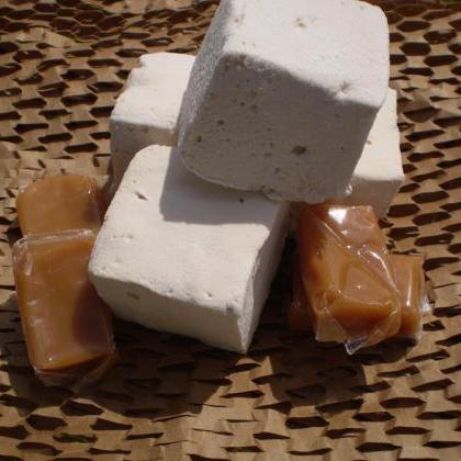 Caramel Marshmallows Candy Handmade Gourmet
