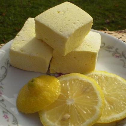 Lemon Marshmallows Handcrafted Candy