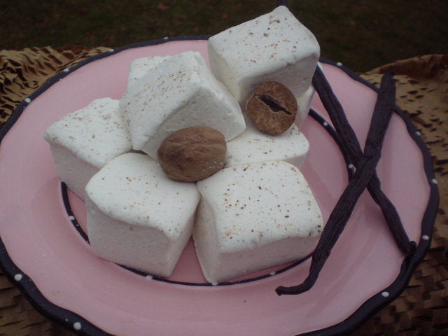 Vanilla Nutmeg Marshmallows Handmade Gourmet Confection