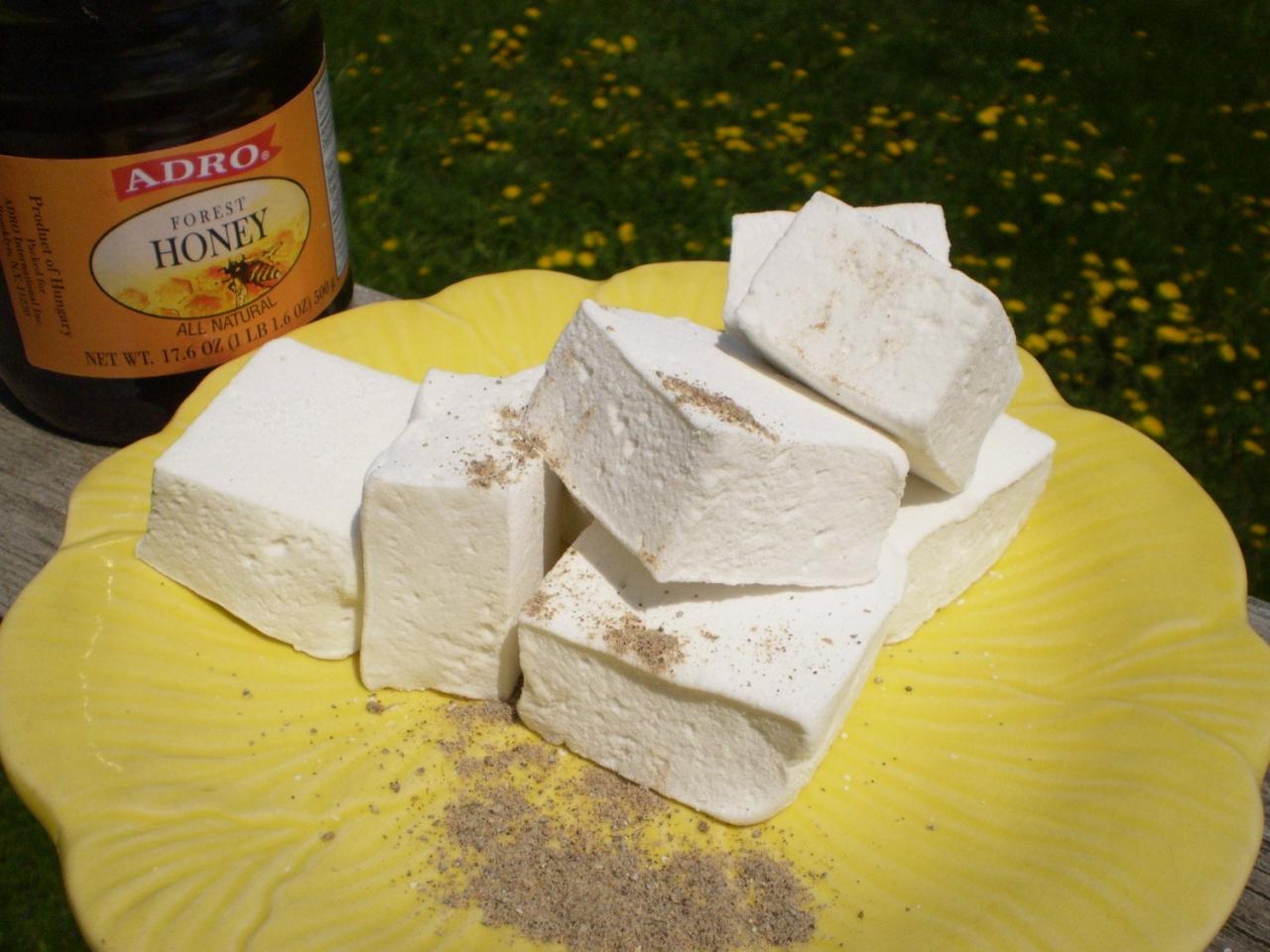 Cardamom Honey Marshmallows Gourmet Handcrafted Candies