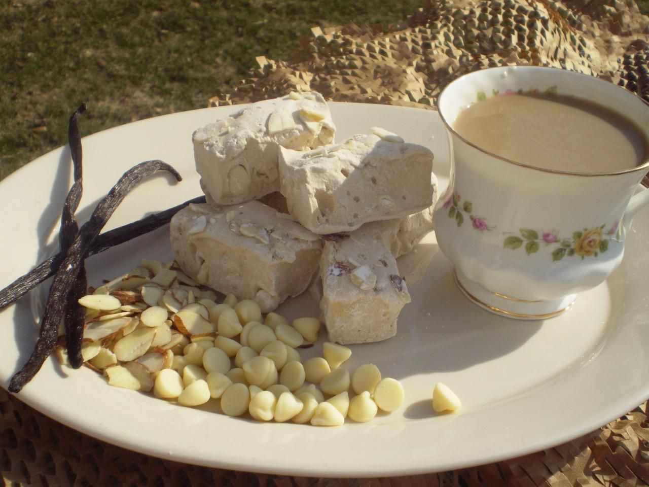 French Vanilla White Chocolate Almond Coffee Marshmallows Homemade Confection