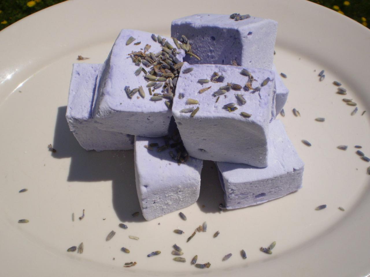 Lavender Marshmallows Handcrafted Floral Candy
