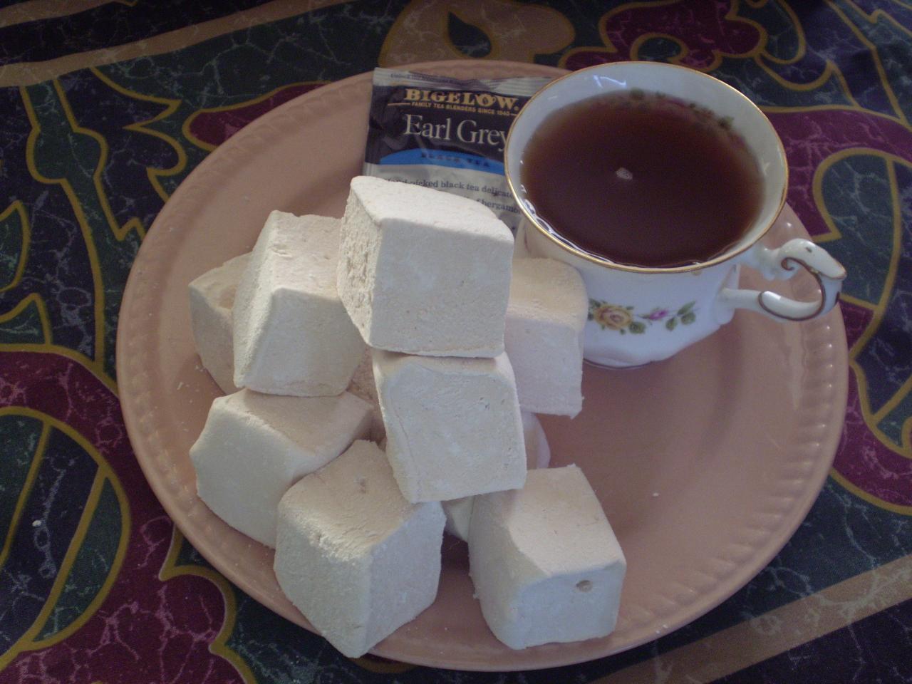 Earl Grey Tea Marshmallows Homemade Confection
