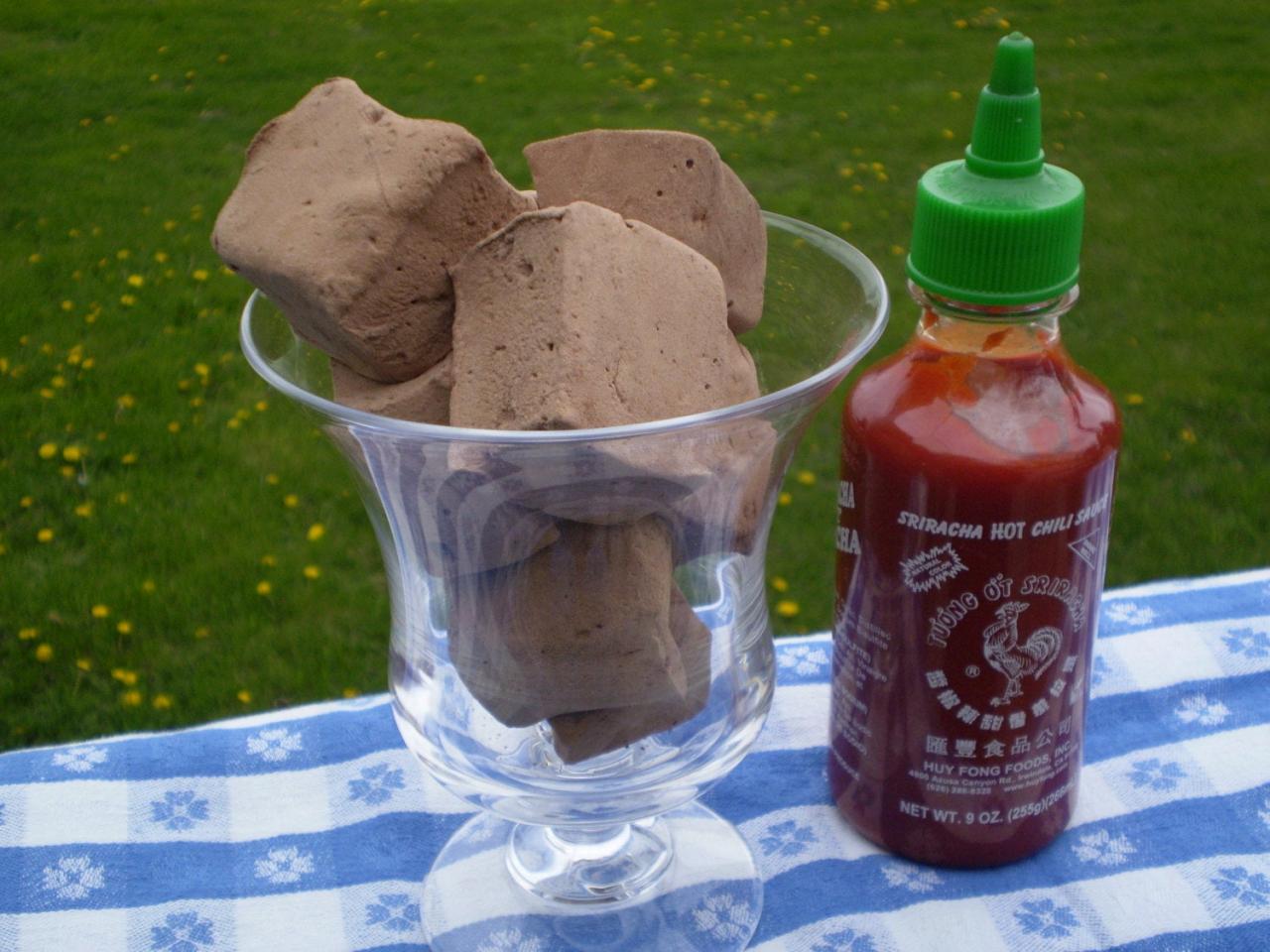 Chocolate Sriracha Marshmallows Handmade Gourmet Candy