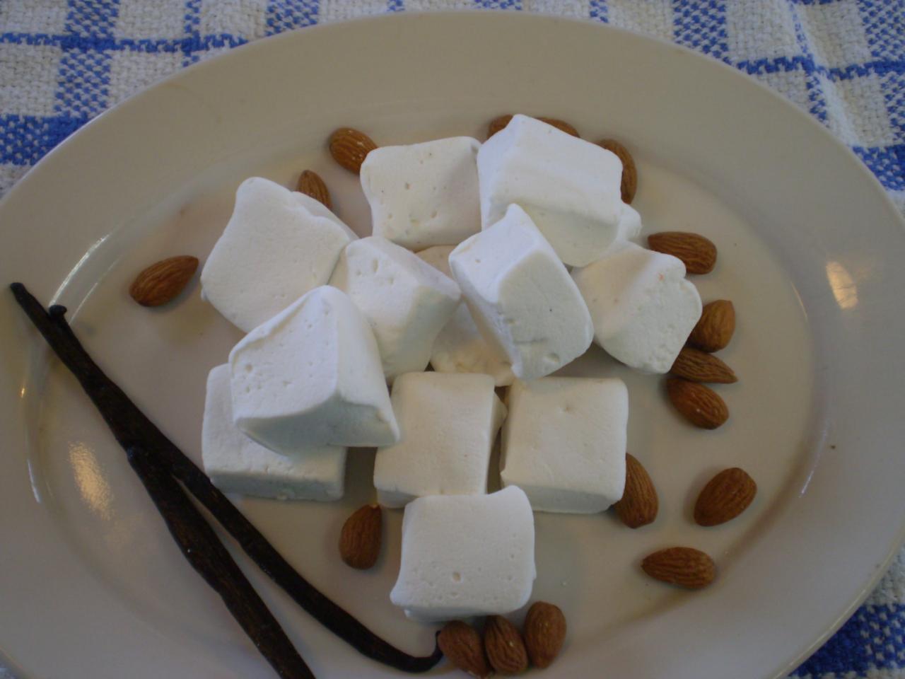 Vanilla Bean Almond Marshmallows Handcrafted Confection