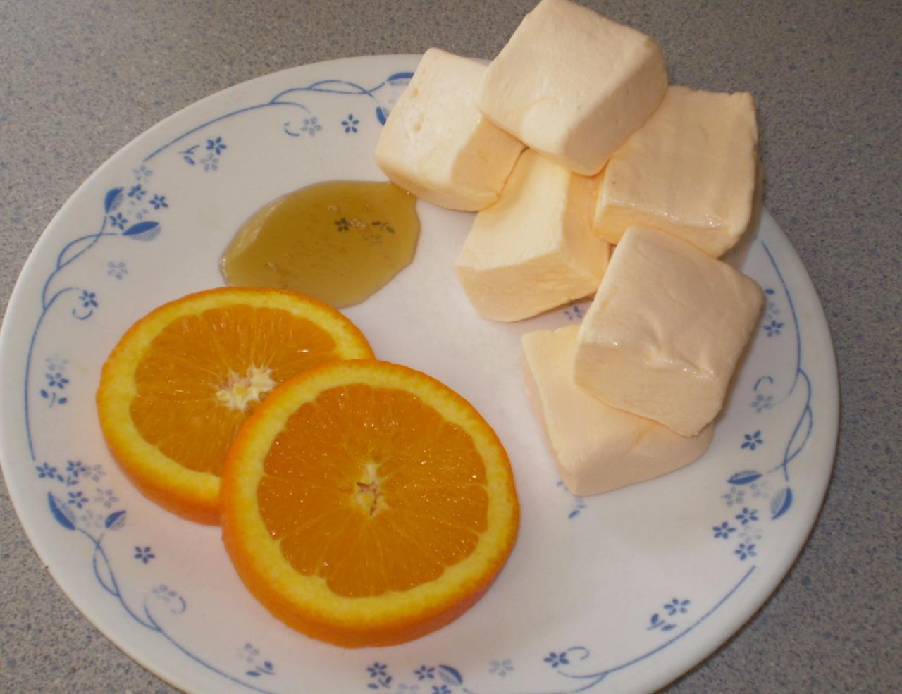 Orange Honey Marshmallows Homemade Candy
