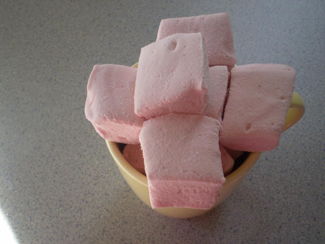 Raspberry Lemonade Marshmallows Handcrafted Candy