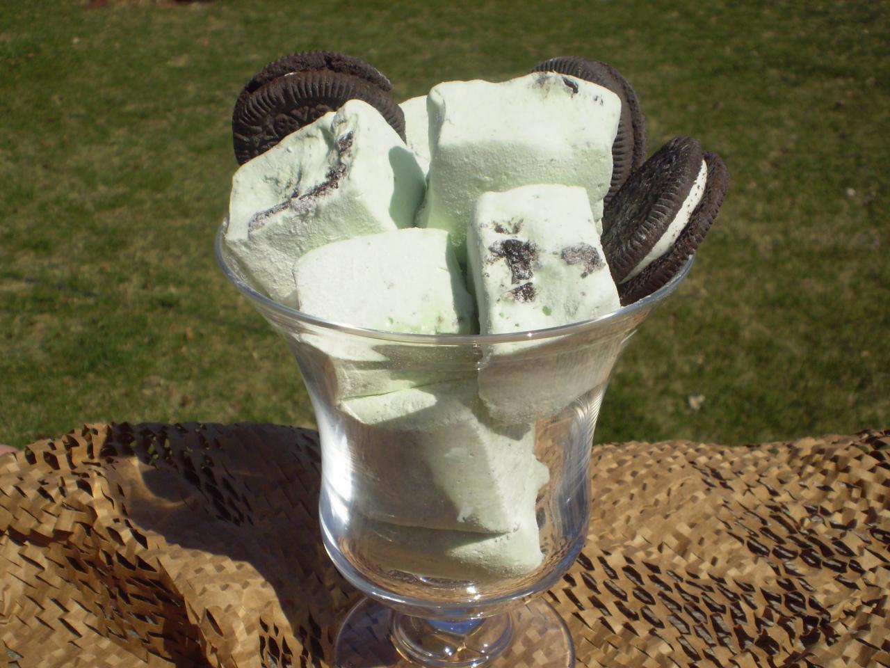 Mint Chocolate Cookies N Creme, Marshmallows Homemade Gourmet Candy
