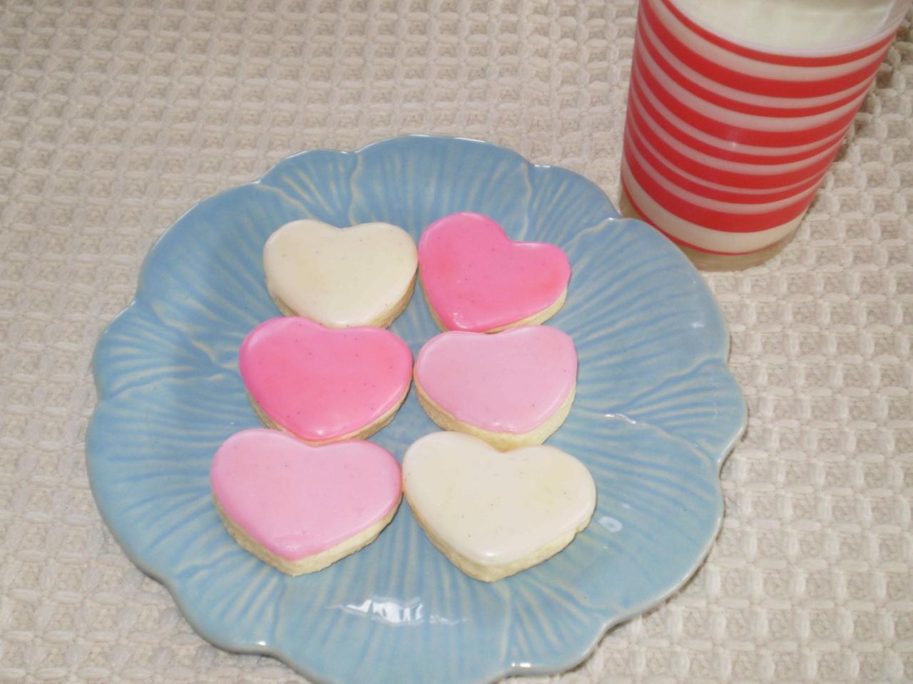 Mini Heart sugar cookies gluten free