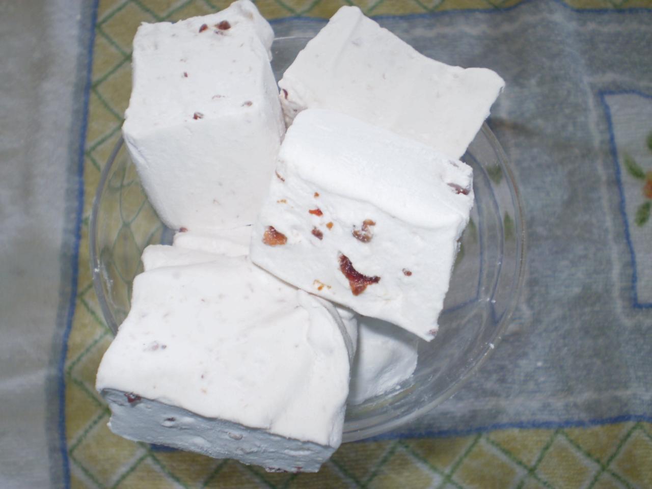 Cherry Almond Marshmallows Gourmet Handmade Confection