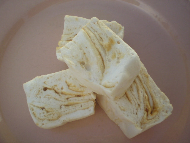 Salted Caramel Coconut Marshmallows handmade candy