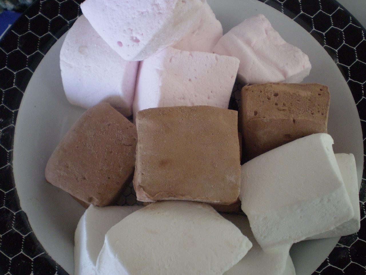 Neapolitan Marshmallows handmade gourmet sweets