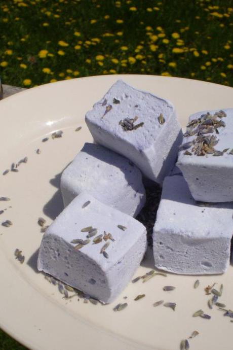 Lavender Honey marshmallows gourmet handmade confection