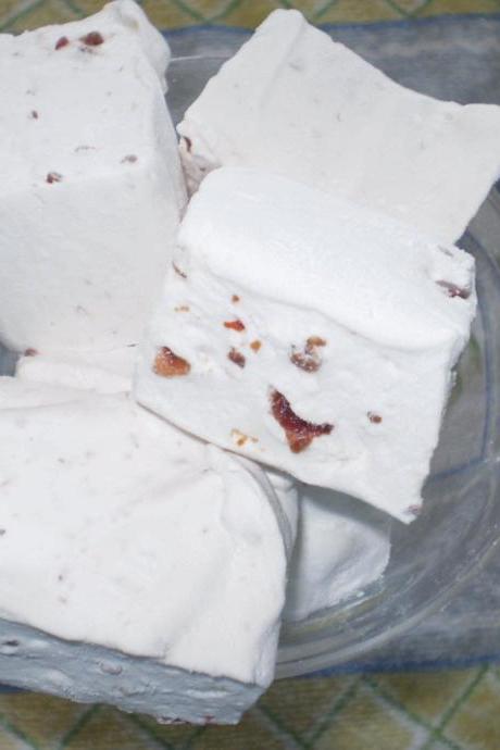 Cherry Almond Marshmallows gourmet handmade confection