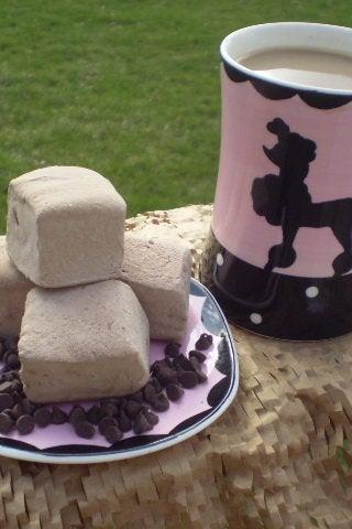 Mocha Mint Marshmallows handmade coffee treats
