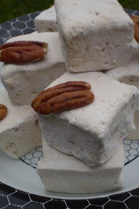 Maple pecan Marshmallows handmade confection