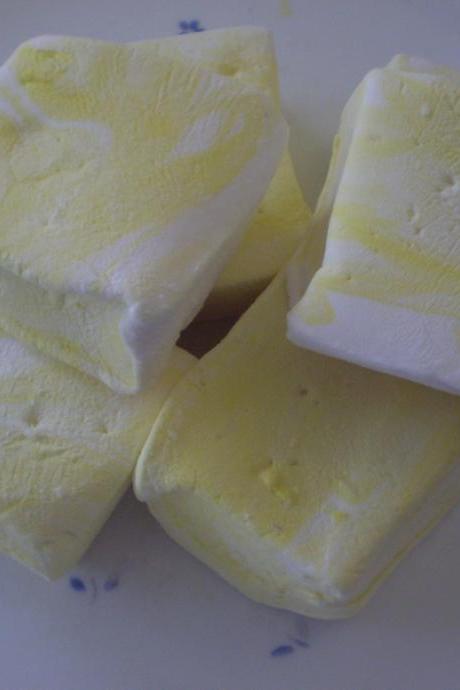 Lemonade marshmallows handcrafted candy
