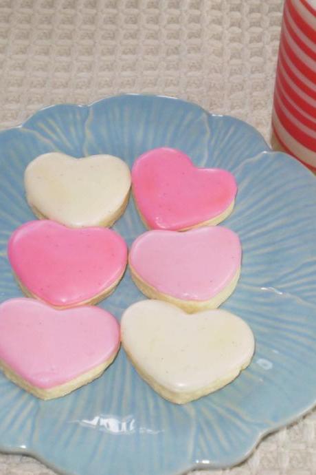 Mini Heart sugar cookies gluten free